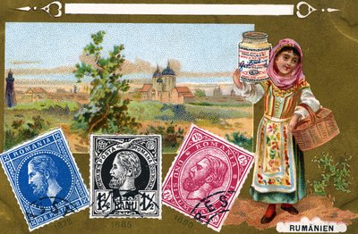 Romanian Postage Stamps, 1897 by European School